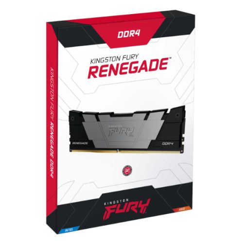 Kingston Fury Renegade 32GB Kit (2 x 16GB), DDR4, 3600MHz (PC4-28800), CL16, XMP, DIMM Memory, Black/Grey - X-Case.co.uk Ltd