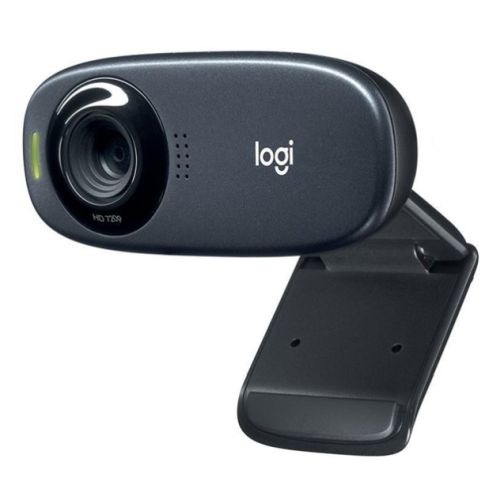 Logitech C310 HD Webcam, 1.2MP, 720p/30fps, Mic, Widescreen, Auto Light Correction, Mounting Clip - X-Case.co.uk Ltd