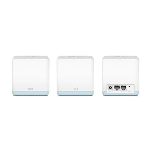 Mercusys (HALO H30) Whole-Home Mesh Wi-Fi System, 3 Pack, Dual Band AC1200, 2x 10/100 LAN on each Unit, AP Mode - X-Case.co.uk Ltd