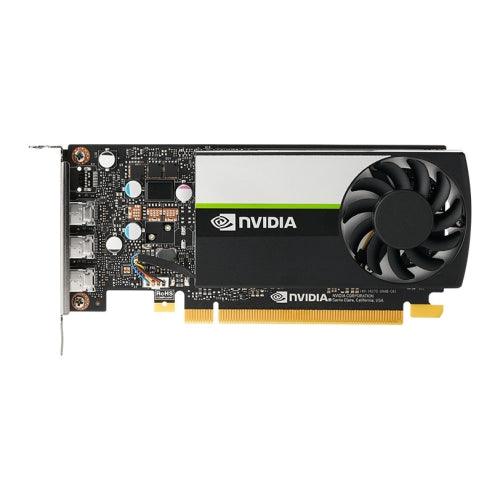 PNY NVidia T400 Professional Graphics Card, 4GB DDR6, 384 Cores, 3 miniDP 1.4 (3 x DP adapters), Low Profile (Bracket Included), Retail - X-Case.co.uk Ltd