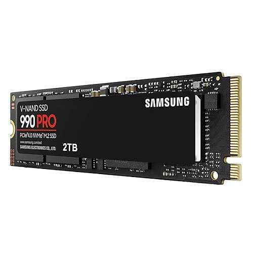 Samsung 2TB 990 PRO M.2 NVMe SSD, M.2 2280, PCIe 4.0, V-NAND, R/W 7450/6900 MB/s, 1400K/1550K IOPS - X-Case.co.uk Ltd