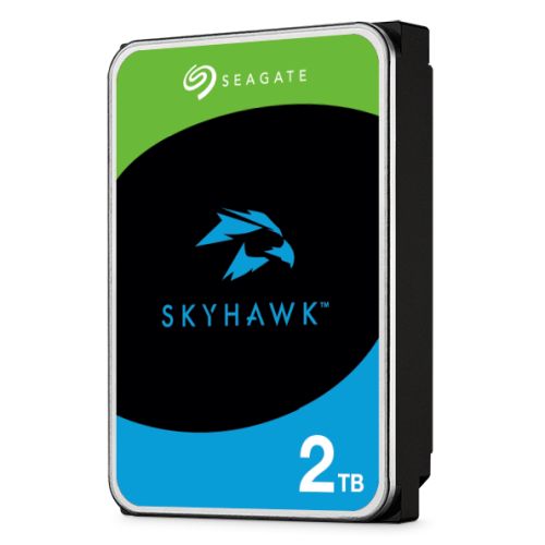 Seagate 3.5", 2TB, SATA3, SkyHawk Surveillance Hard Drive, 256MB Cache, 8 Drive Bays Supported, 24/7, CMR, OEM - X-Case.co.uk Ltd