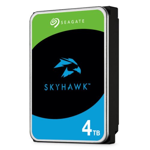 Seagate 3.5", 4TB, SATA3, SkyHawk Surveillance Hard Drive, 256MB Cache, 16 Drive Bays Supported, 24/7, CMR, OEM - X-Case.co.uk Ltd