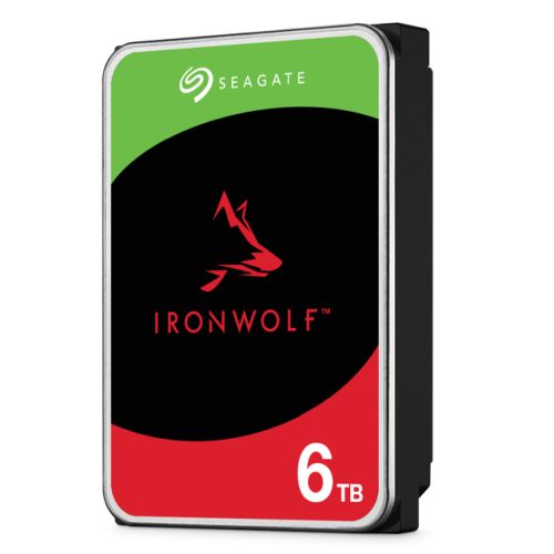 Seagate 3.5", 6TB, SATA3, IronWolf NAS Hard Drive, 5400RPM, 256MB Cache, 8 Drive Bays Supported, OEM - X-Case.co.uk Ltd