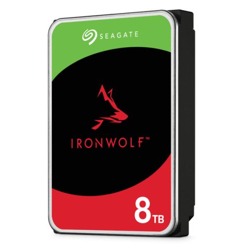 Seagate 3.5", 8TB, SATA3, IronWolf NAS Hard Drive, 5400RPM, 256MB Cache, 8 Drive Bays Supported, OEM - X-Case.co.uk Ltd