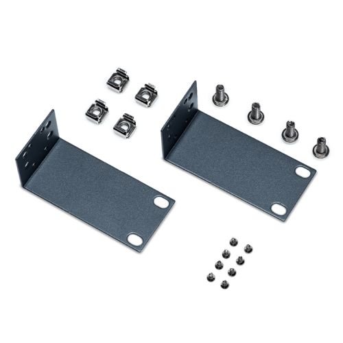 TP-LINK 13-inch Switch Rack Mount Bracket Kit, Metal, Screws - X-Case.co.uk Ltd