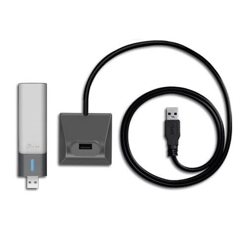 TP-LINK (Archer TX20UH) AX1800 High Gain Wireless USB Adapter, Dual Band, USB 3.0, MU-MIMO, OFDMA, Cradle - X-Case.co.uk Ltd