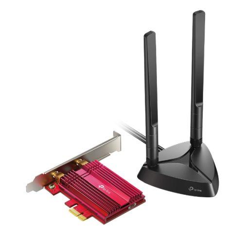 TP-LINK (ARCHER TX3000E) AX3000 (574+2402) Wireless Dual Band PCI Express Wi-Fi 6 Adapter, Bluetooth 5.0, WPA3, Magnetized Base - X-Case.co.uk Ltd