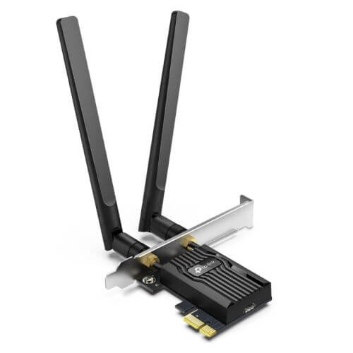 TP-LINK (Archer TX55E) AX3000 Dual Band Wi-Fi 6 PCI Express Adapter, Bluetooth 5.2, WPA3 - X-Case.co.uk Ltd