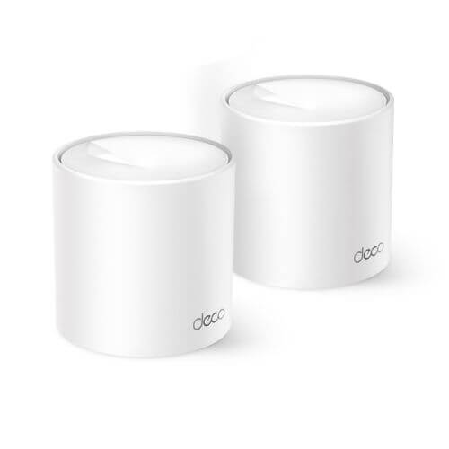 TP-LINK (DECO X10) AX1500 Whole Home Mesh Wi-Fi 6 System, Two Pack, Dual Band, OFDMA & MU-MIMO - X-Case.co.uk Ltd