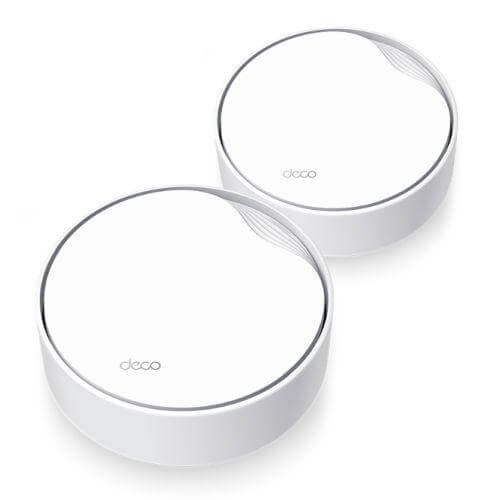 TP-LINK (DECO X50-POE) AX3000 Dual Band Wireless Mesh Wi-Fi 6 System with PoE, 2 Pack, 2.5G LAN, OFDMA & MU-MIMO, TP-Link HomeShield - X-Case.co.uk Ltd