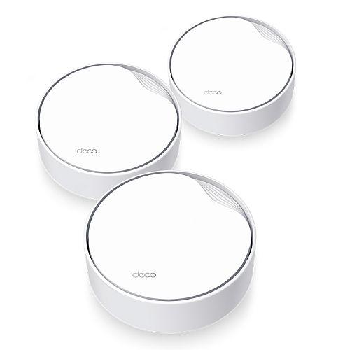 TP-LINK (DECO X50-POE) AX3000 Dual Band Wireless Mesh Wi-Fi 6 System with PoE, 3 Pack, 2.5G LAN, OFDMA & MU-MIMO, TP-Link HomeShield - X-Case.co.uk Ltd