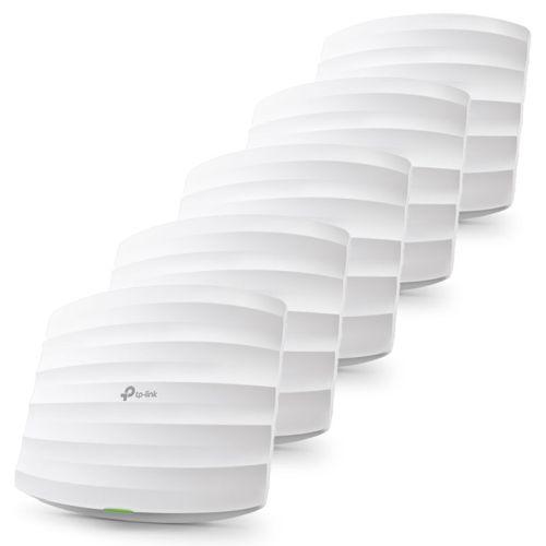 TP-LINK (EAP245) Omada AC1750 (1300+450) Dual Band Wireless Ceiling Mount Access Point, 5 Pack, PoE, GB LAN, MU-MIMO, Free Software - X-Case.co.uk Ltd