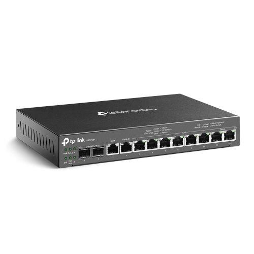 TP-LINK (ER7212PC) Omada 3-in-1 Gigabit VPN Router - Router + PoE Switch + Omada Controller, 12 Ports, Up to 4x WAN - X-Case.co.uk Ltd