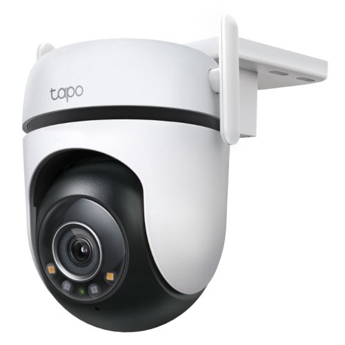 TP-LINK (TAPO C520WS) Outdoor Pan/Tilt 2K QHD Security Wi-Fi Camera, 360°, Colour Night Vision, Smart AI Detection, Sound & Light Alarm, 2-Way Audio - X-Case.co.uk Ltd