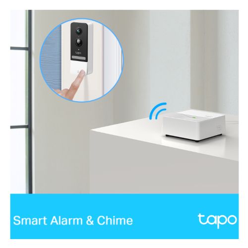 TP-LINK (TAPO H200) Smart Hub Alarm & Chime, Connect up to 64+4 Devices, microSD Storage, 19 Ringtone Options, Voice Control - X-Case.co.uk Ltd