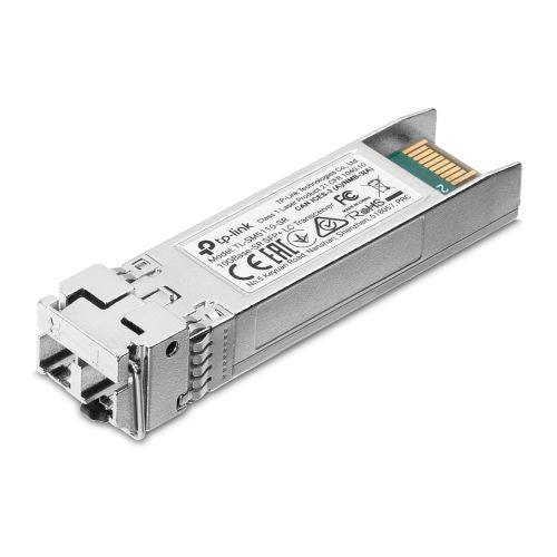 TP-LINK (TL-SM5110-SR) 10GBase-SR SFP+ LC Transceiver, Hot-Pluggable, DDM Support, 850 nm - X-Case.co.uk Ltd