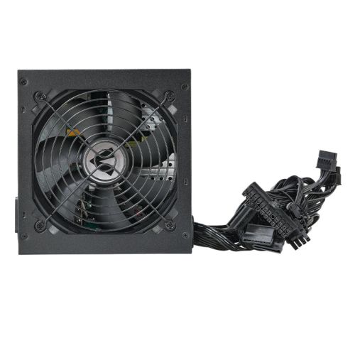Vida Lite 500W ATX PSU, Fluid Dynamic Ultra-Quiet Fan, Flat Black Cables, Power Lead Not Included - X-Case.co.uk Ltd