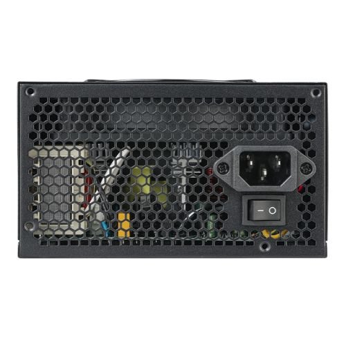 Vida Lite 650W ATX PSU, Fluid Dynamic Ultra-Quiet Fan, PCIe, Flat Black Cables, Power Lead Not Included - X-Case.co.uk Ltd