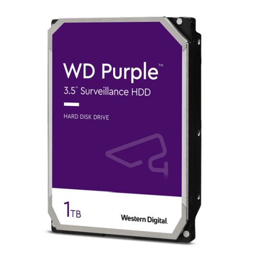 WD 3.5", 1TB, SATA3, Purple Surveillance Hard Drive, 5400RPM, 64MB Cache, OEM - X-Case.co.uk Ltd